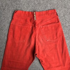 REPLAY 901 Herren Vintage Jeans W29 L30 Straight Regular Fit A13709 Rot Denim