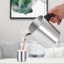 1.2L Wachs Schmelztiegel Wachsschmelztopf Handgefertigter Wachsschmelzbecher DE