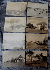 65148 PC Postcard 8 Stück Wieck Neuendorf Hiddensee Blick im Hafen 1967