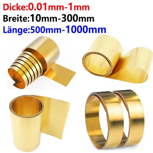 Messingband dicke 1mm - dicke, 0,01-1mm