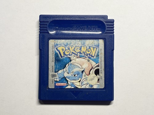 Pokémon blaue edition gameboy - pokémon,