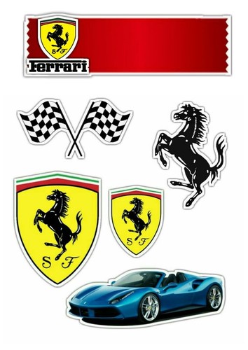 Ferrari essbar car - ferrari, auto