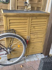 Gartenschrank aus Holz Geräteschrank Gerätehaus Geräteschuppen Gartenhaus