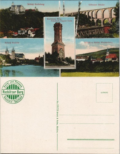 Wechselburg schloß turm - wechselburg:,