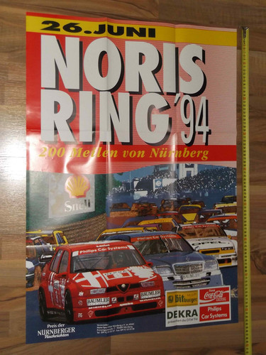 1994 dtm poster - dtm, norisring