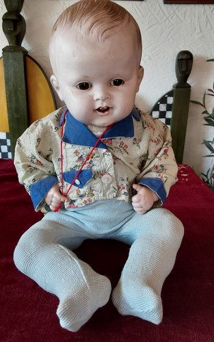 Antike puppe kämmer - puppe, &