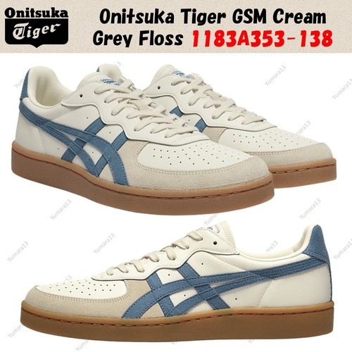 Onitsuka tiger gsm cream - cream, grey