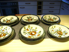 BOCH La Louviere/Argenteuil - 11 Teller handbemalt