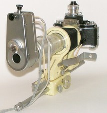 Ihagee Kolpofot komplett mit Ringblitz, Medizinbalgen, Bl.45 Zeiss-Sonnar, rar!