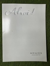 NOMOS Glashütte AHOI! Broschüre/Prospekt 2013