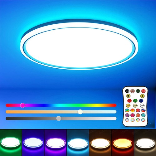 Led deckenlampe rgb dimmbar - rgb,