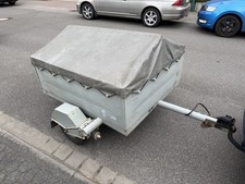 PKW-Anhänger HP 300 inkl. Plane und Spriegel (komplett funktionsfähig)
