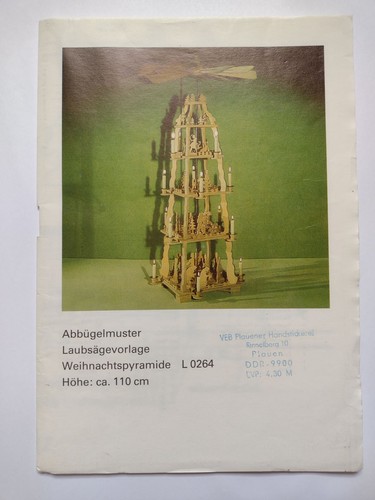 Abbügelmuster/Laubsägevorlag
