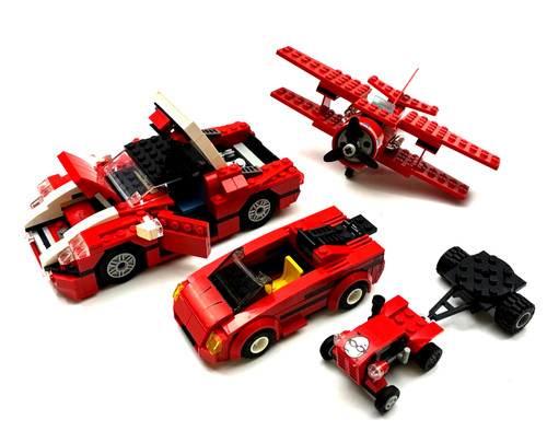 Lego fahrzeuge rennwagen - lego®, 3x