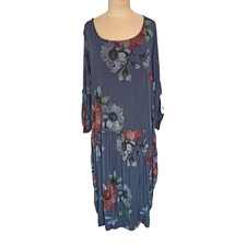 💙 Damen Midi Ballon Kleid