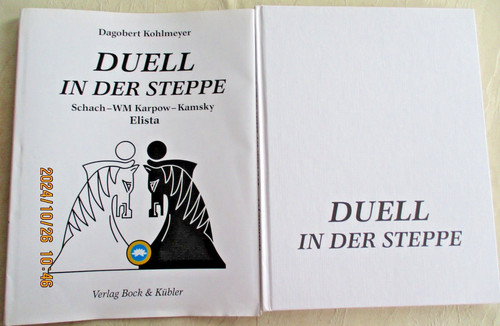 Schach duell der steppe - schach,