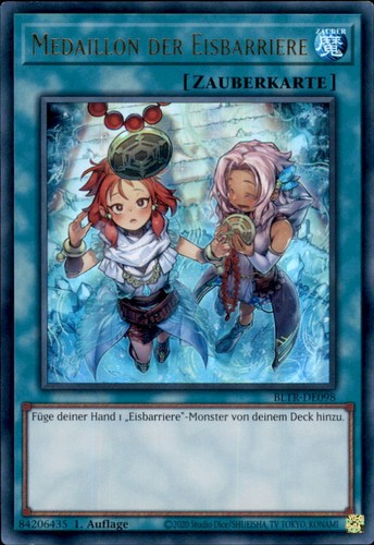 Yugioh bltr de098 medallion - yugioh,