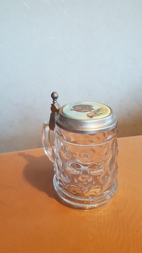 Alter glaskrug bierkrug - glaskrug,