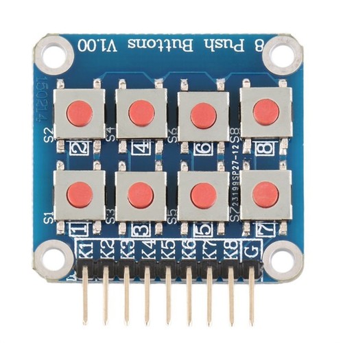 Button tactile switch matrix - button,