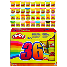 HASBRO Play-Doh Knete Set 36x 85g Dosen Spielzeug für Kinder kreatives Spielen