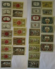 15 Banknoten Notgeld der Stadt Freienwalde in Pom. 1921 (157325)