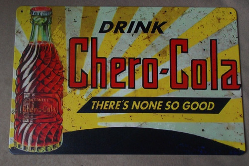 Blechschild chero cola - blechschild, chero-cola