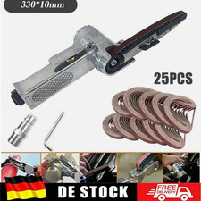 Druckluft Bandschleifer Fingerschleifer 10mm*330mm Schleifbänder Schleifmaschine
