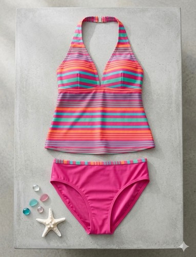Tankini mädchen pink - -, /