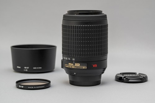 Nikon nikkor 55 - nikon, 55-200mm