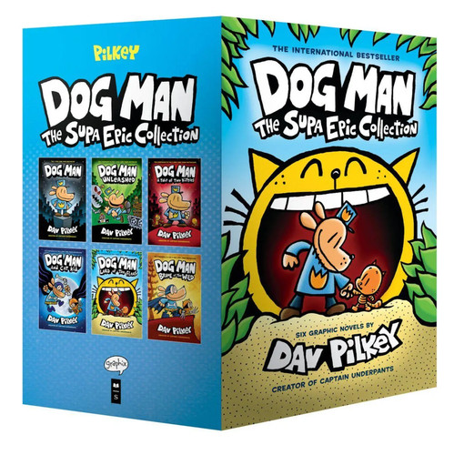 Dog man dav pilkey - 1-6, |