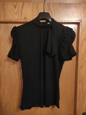 Orsay Bluse Schwarz Stretch