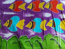 Bali Sarong handbemalt Batik Fransen Detail umwickelt Strand Pool Abdeckung 23