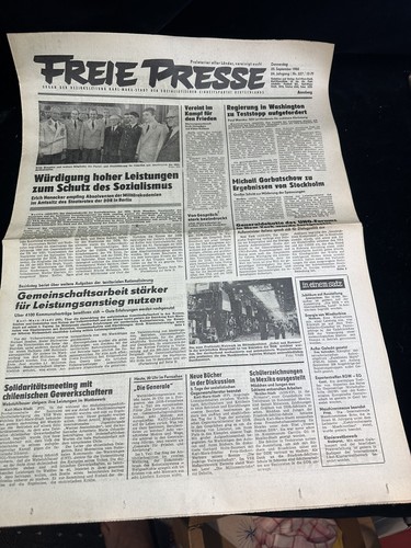 Ddr zeitung freie - ddr, presse