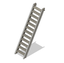 Niedergang Treppe Stellwerk BW