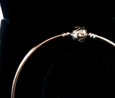 Pandora Armreif, silber, Limited Edition, Sterne und Galaxien, ungetragen, Ø 7cm