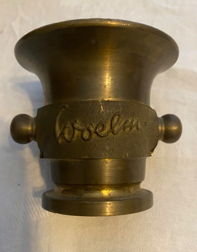 Schwerer messing mörser - messing,