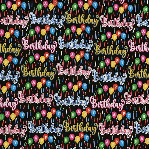 Geschenkpapier happy birthday - geschenkpapier,