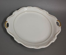 Platte mit Griffe 27,5 x 31 cm Rosenthal Pompadour Goldrand