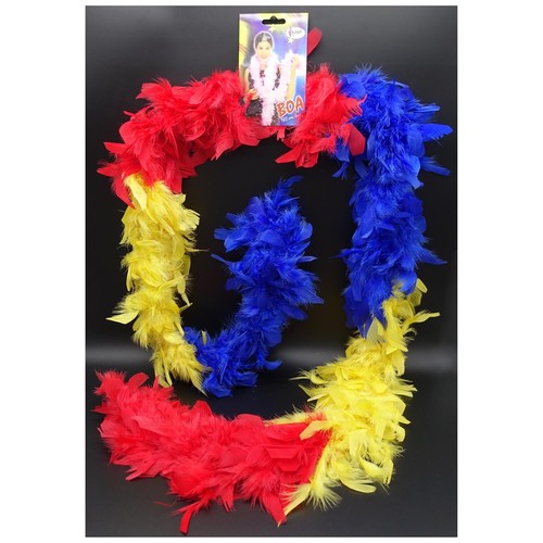 Farbige federboa - farbige, (60g