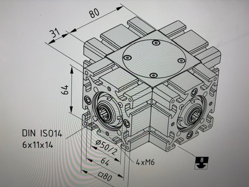Winkelgetriebe 360 - winkelgetriebe, 360°