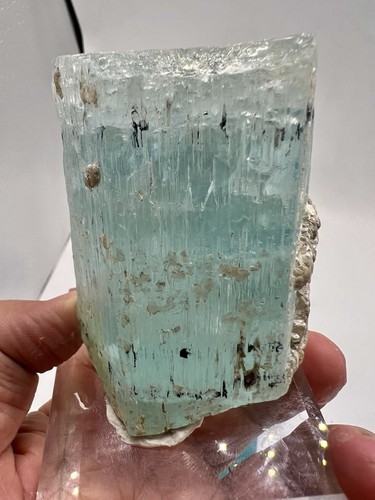 Aquamarine sample from - aquamarine,