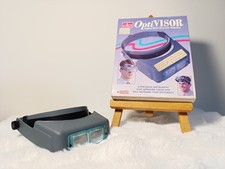 Optivisor Donegan Made in Usa Retro Kopfbandlupe mit OVP in super Zustand