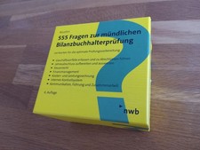 555 Fragen zur Mündlichen Bilanzbuchhalterprüfung von Hans J. Nicolini