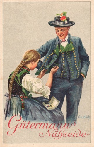 Künstler werbung - künstler-ak,