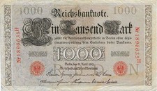 Geldscheine Deutsches Reich