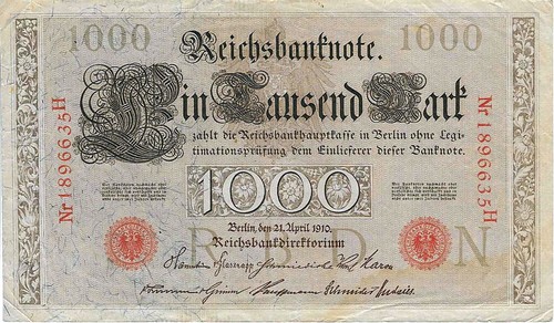Geldscheine deutsches reich - geldscheine,
