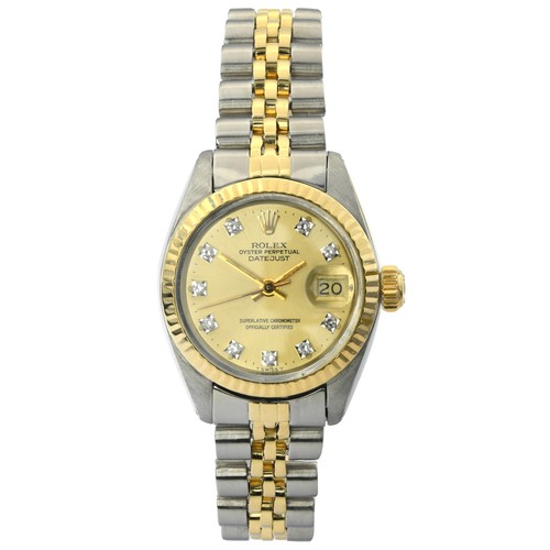 Rolex lady datejust bicolor - lady-datejust,