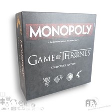 Hasbro - Monopoly Game of Thrones Collectors Edition - Brettspiel ? Metall Rar