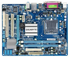 Mainboard GIGABYTE GA-G41M-ES2L SOCKEL LGA775 DDR2 PCIe PCI mATX mit Blende