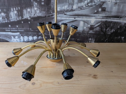 60er sputnik deckenlampe 15 - 50/60er,